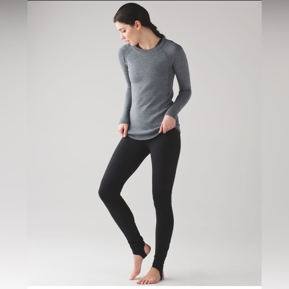 ➰ Lululemon Wunder Under Stirrup Leggings~Women’s 4~Black~High-Rise~Ruched Legs - Picture 10 of 10